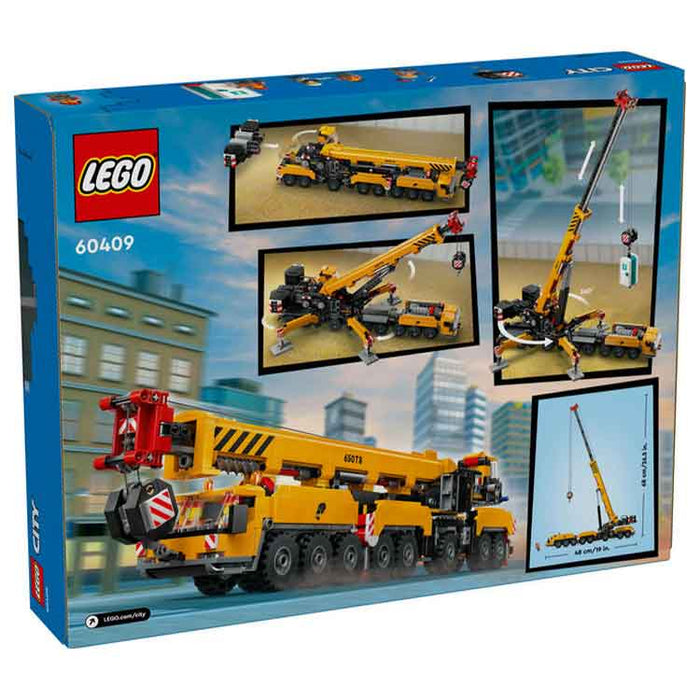 LEGO 60409 Yellow Mobile Construction Crane