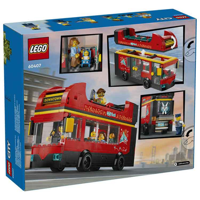 LEGO 60407 Red Double-Decker Sightseeing Bus