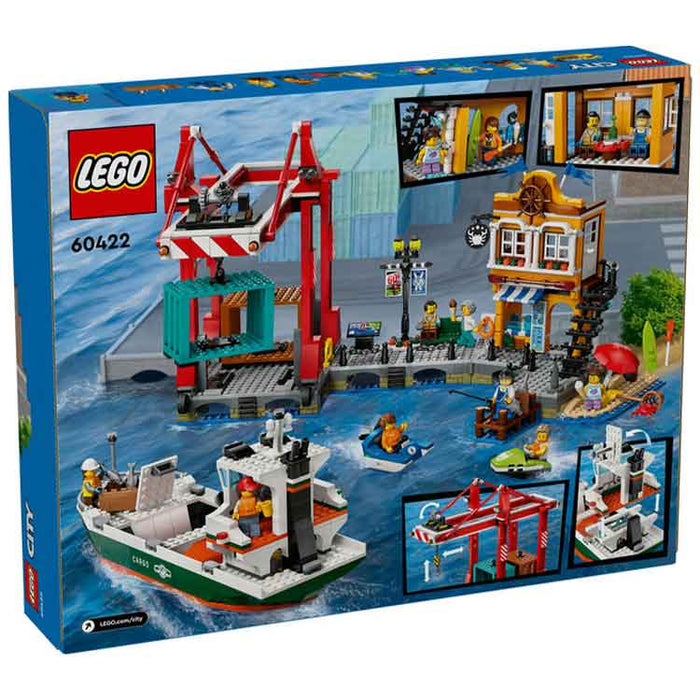 LEGO 60422 Seaside Harbor with Cargo Ship