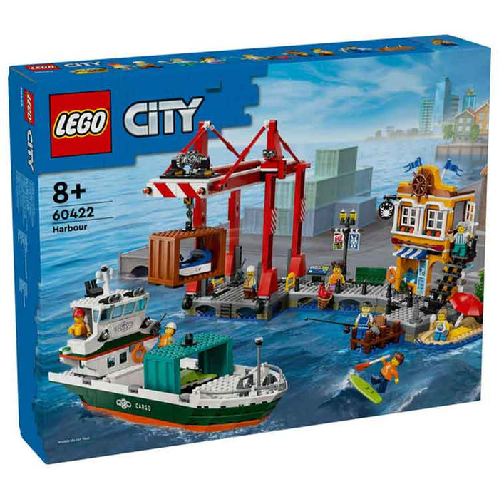 LEGO 60422 Seaside Harbor with Cargo Ship
