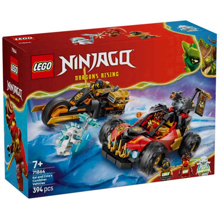 LEGO 71864 Kai and Cole's Combiner Vehicle