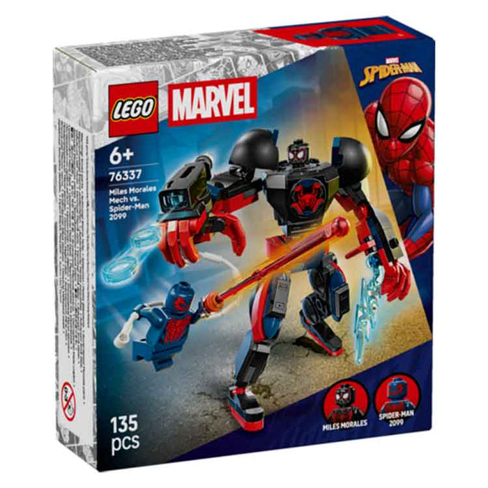 LEGO 76337 Miles Morales Mech vs. Spider-Man 2099