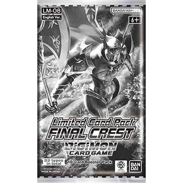 Digimon Card Game: Limited Card Pack - Final Crest (LM-08)