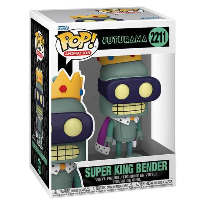 Funko Futurama Pop! Animation Vinyl Figure Super King Bender