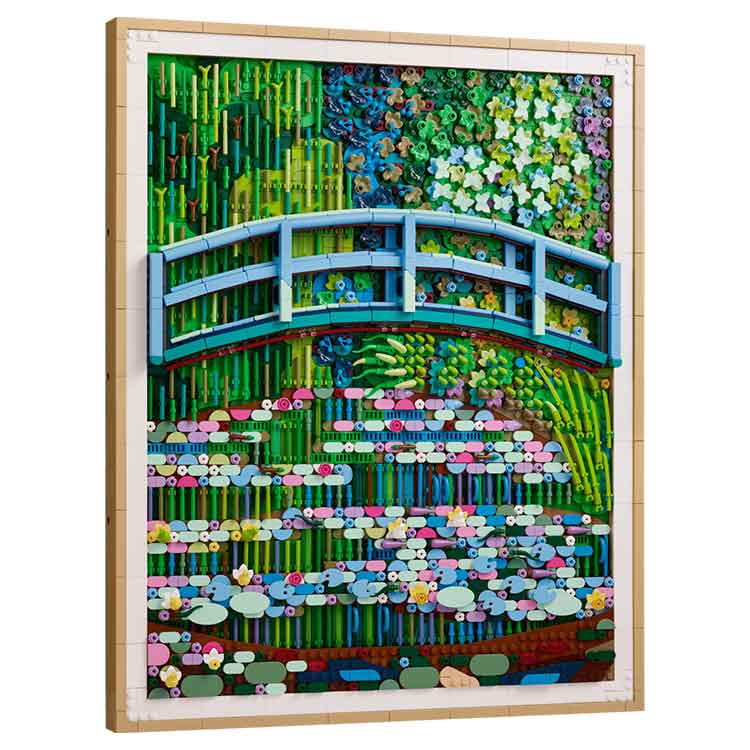 LEGO 31220 Claude Monet – Bridge over a Pond of Water Lilies