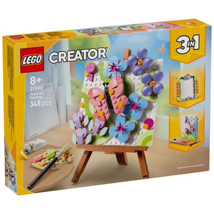 LEGO 31390 Floral Art Decor Painting