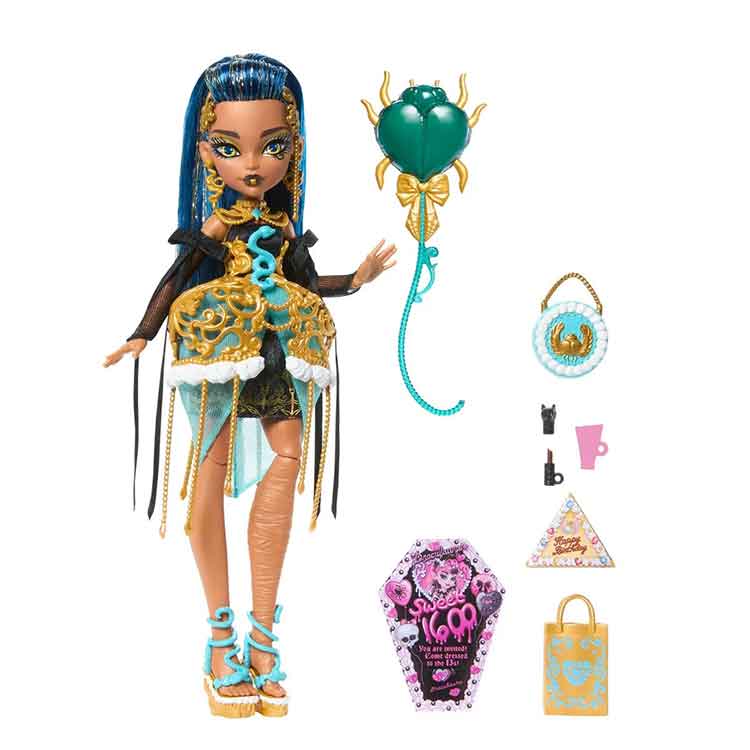 Monster High Cleo De Nile Scary Sweet Birthday Doll