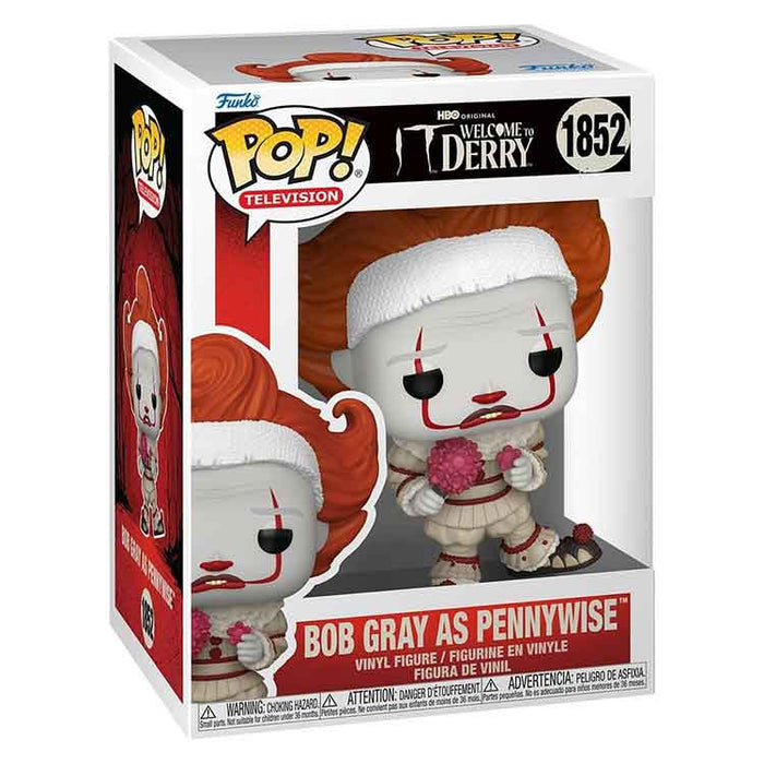 Funko It: Welcome to Derry POP! Television Vinyl Figure Bob Gray as Pennywise