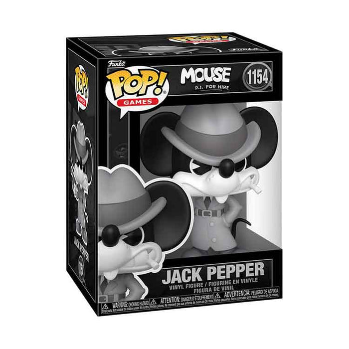 Funko Mouse: P.I. for Hire POP! Games Vinyl Figure Jack Pepper