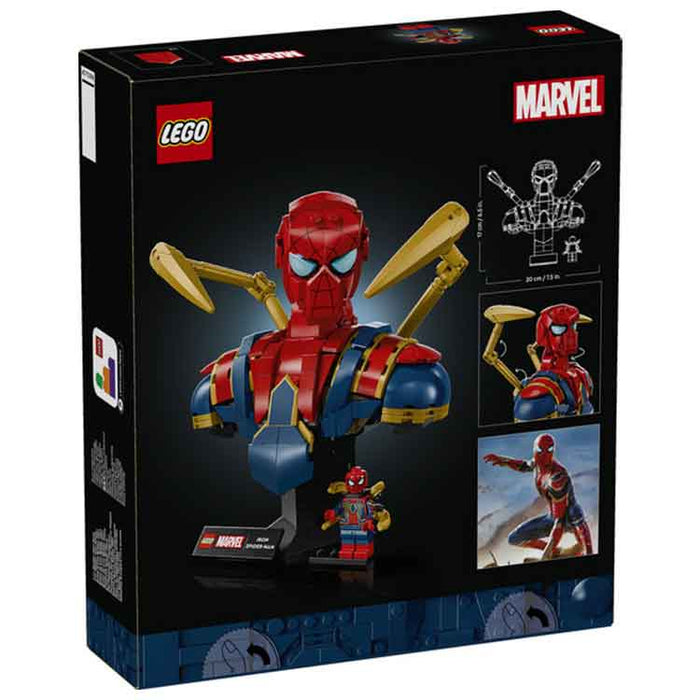 LEGO 76326 Iron Spider-Man Bust