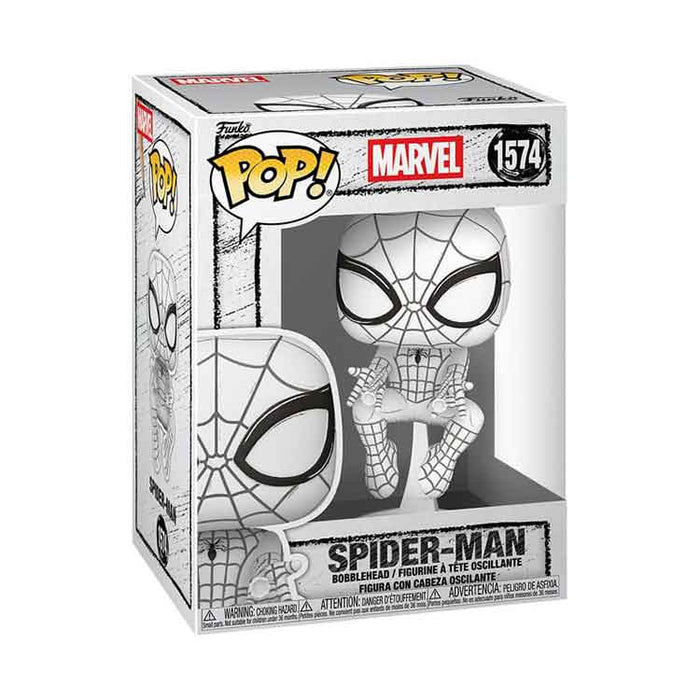Funko Marvel POP! Vinyl Figure Sketched - Spider-Man