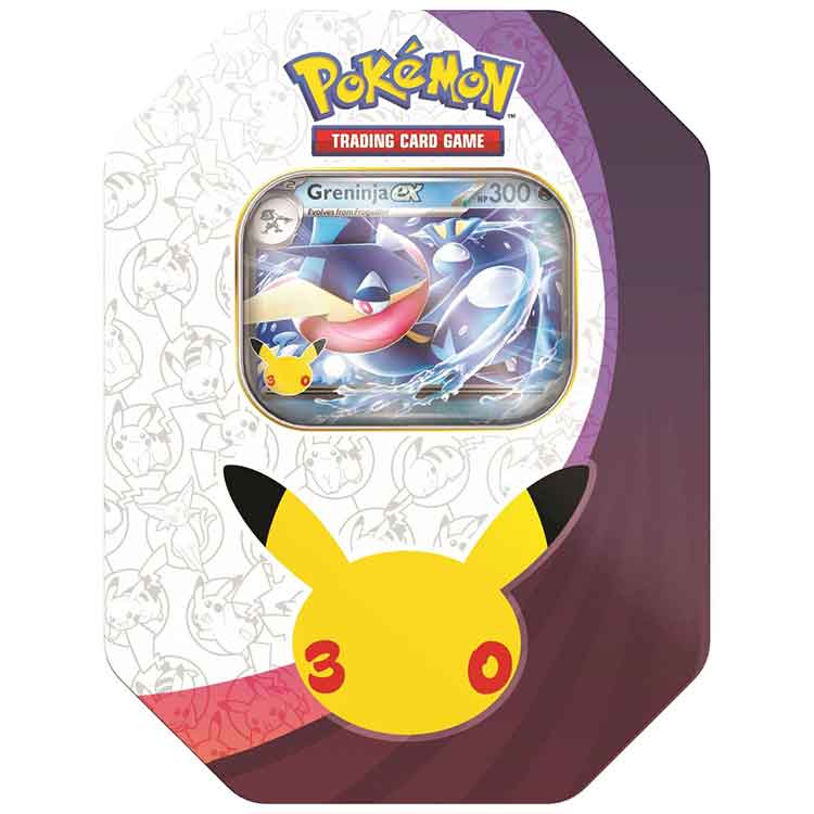 Pokémon TCG: ex Tin - Greninja - 30th Celebration