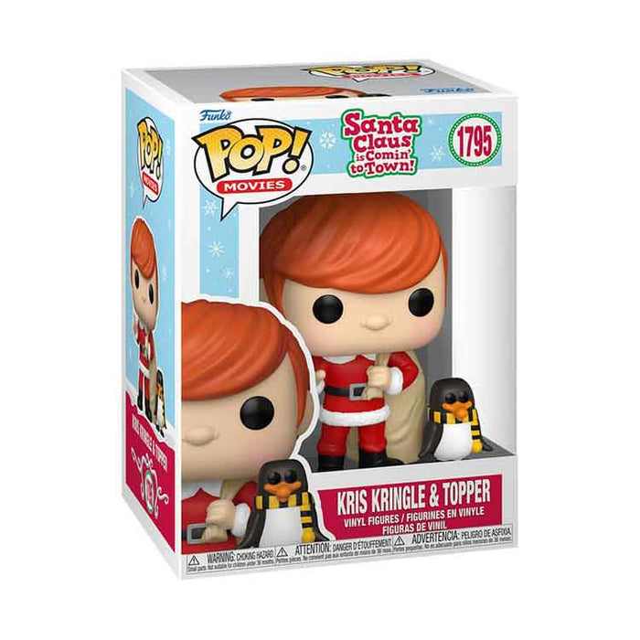 Funko Santa Claus is Comin' to Town POP & Buddy TV Vinyl Figure Kris With Topper
