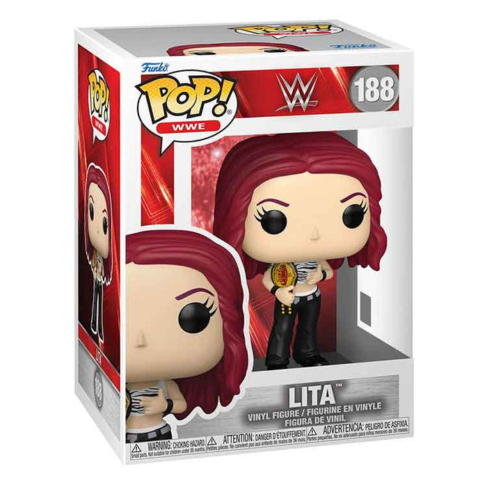Funko WWE POP! Vinyl Figure Lita with Championship Belt