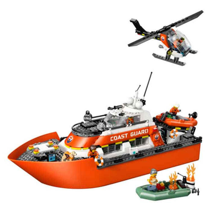 LEGO 60504 Coast Guard Rescue Boat & Helicopter