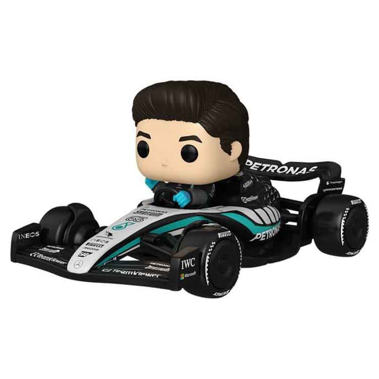 Funko Formula 1 POP! Rides Super Deluxe Vinyl Figure Mercedes Benz - George Russell