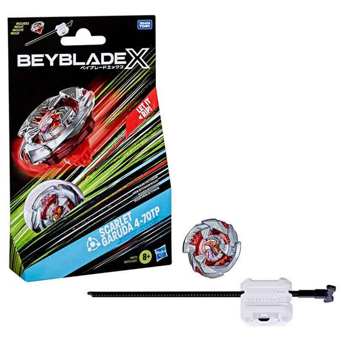 Beyblade X Scarlet Garuda 4-70TP BX Starter Pack Set