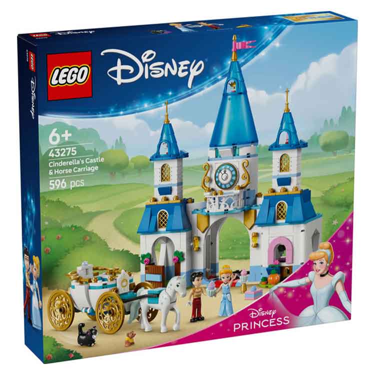 LEGO 43275 Cinderella's Castle & Horse Carriage