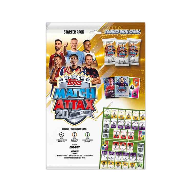 UCC Match Attax 26/27 Starter Pack