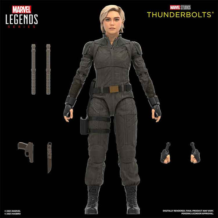 Thunderbolts Marvel Legends Action Figure 2-Pack Yelena Belova & Red Guardian