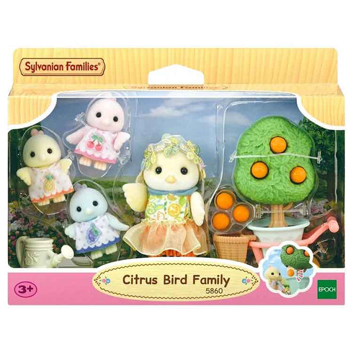 Sylvanian Families - Citrus Bird Family