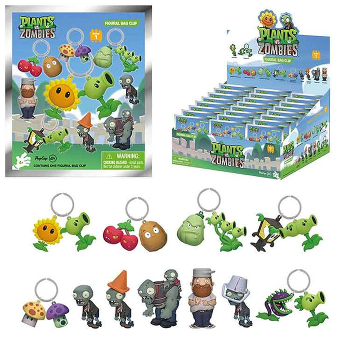Plants vs. Zombies 3D Foam Bag Clip