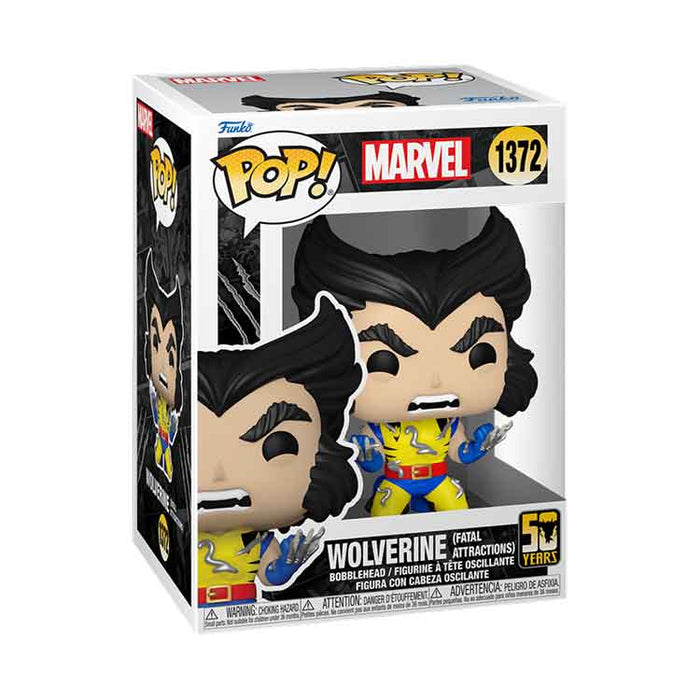 Funko POP Marvel: Wolverine 50th – Wolverine w/Adamantium