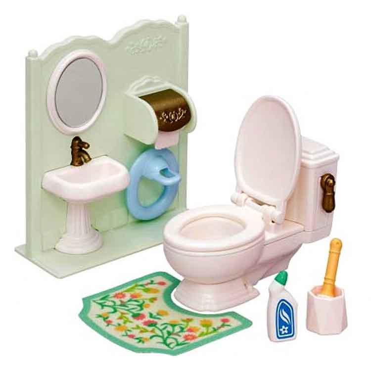 Sylvanian Families Toilet Set