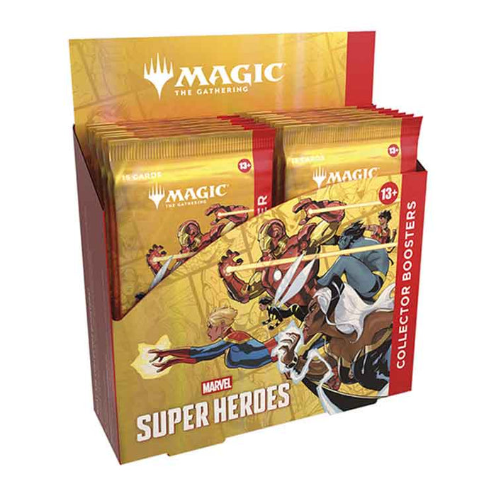 Magic The Gathering - Marvel Super Heroes Collector Booster Display