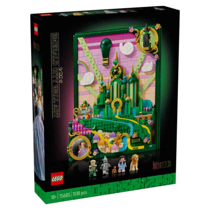 LEGO 75685 Emerald City Wall Art