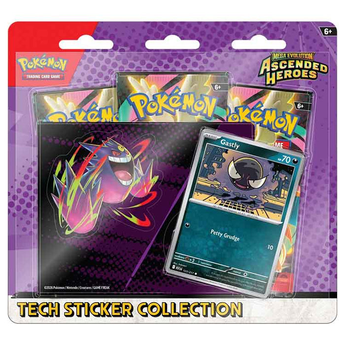 Pokémon TCG: Mega Evolution Ascended Heroes - Tech Sticker Collection - Assorted