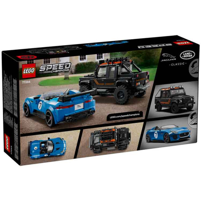 LEGO 77264 Jaguar Project 7 & Land Rover Defender Classic