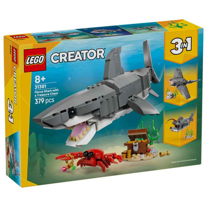 LEGO 31381 Fierce Shark with a Treasure Chest