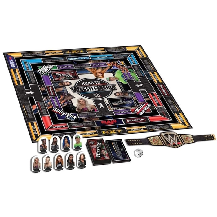 WWE Road to Wrestlemania Board Game