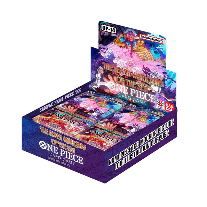 One Piece Card Game: Booster Box (OP-14) The Azure Sea's Seven One Piece Card Game: Booster Box (OP-14) The Azure Sea's Seven