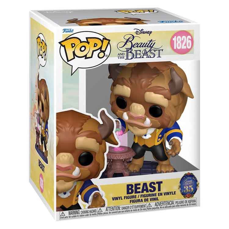 Funko Beauty and the Beast POP! Premium Vinyl Figure Beast with Enchanted Rose