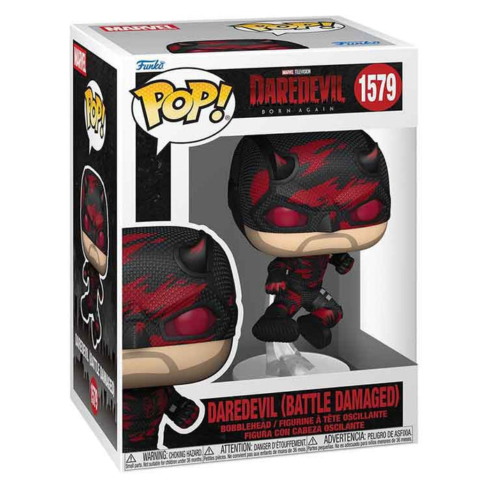 Funko Daredevil: Born Again POP! Marvel Vinyl Figure Daredevil (Battle Damaged)