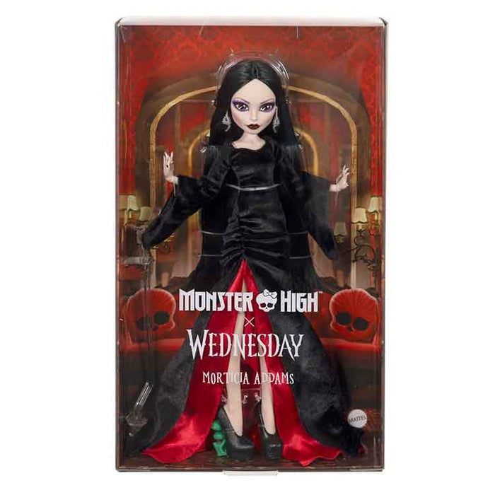 Monster High x Wednesday Morticia Addams Doll