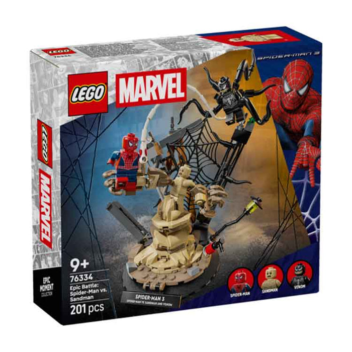 LEGO 76334 Epic Battle: Spider-Man vs. Sandman