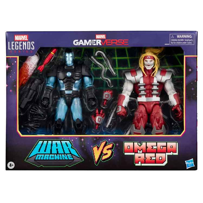 Marvel Legends Series Gamerverse War Machine vs Omega Red 6-Inch Action Figures
