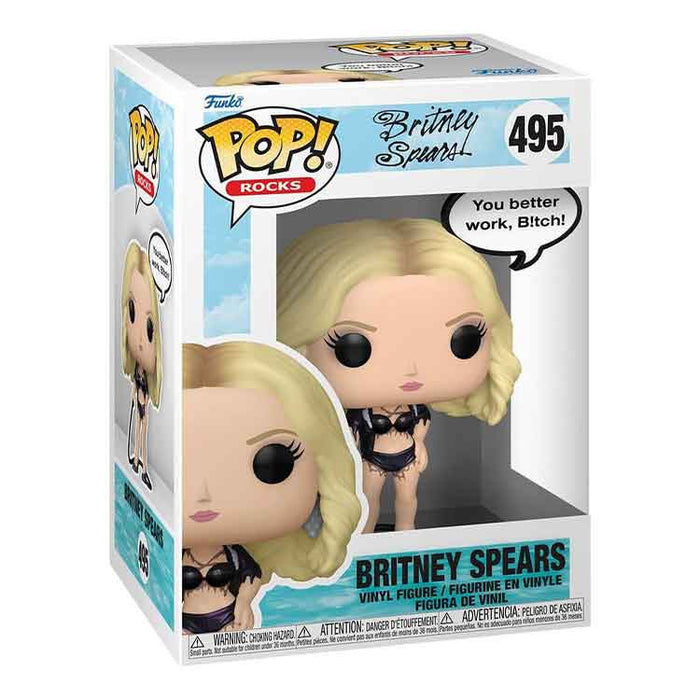 Funko Britney Spears POP! Sayings Vinyl Figure You Better Work