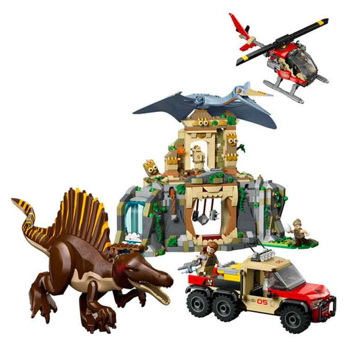76976 LEGO 76976 Spinosaurus & Quetzalcoatlus