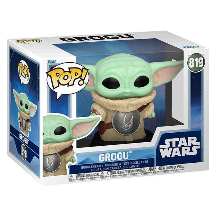 Funko Star Wars: The Mandalorian and Grogu POP! Vinyl Bobblehead Figure Grogu