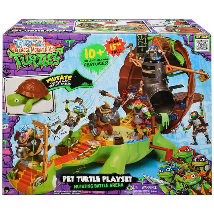 Tales of the Teenage Mutant Ninja Turtles Mutating Battle Arena Pet Turtle Playset