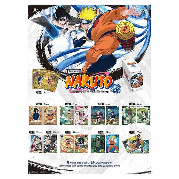 Naruto Smriti Heaven Scroll Collectible Trading Card Pack