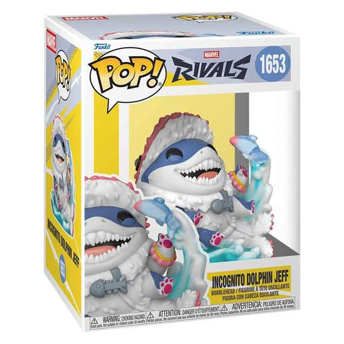 Funko Marvel Rivals POP! Games Vinyl Figure Jeff (Incognito Dolphin)