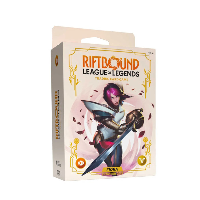Riftbound: League of Legends Trading Card Game - Spiritforged Champion Deck - Fiora