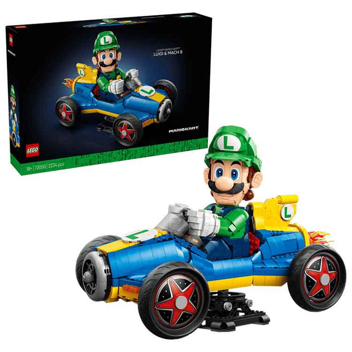 LEGO 72050 Mario Kart – Luigi & Mach 8