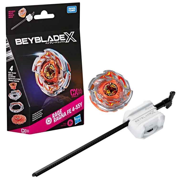 Beyblade X Rage Ragna FE 4-55Y CX Infinity Starter Pack Set