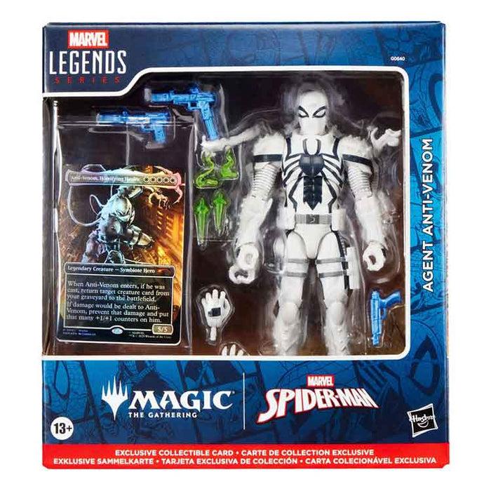 Marvel Legends Magic: The Gathering Action Figure Agent Anti-Venom (plus Exclusive Foil Card)